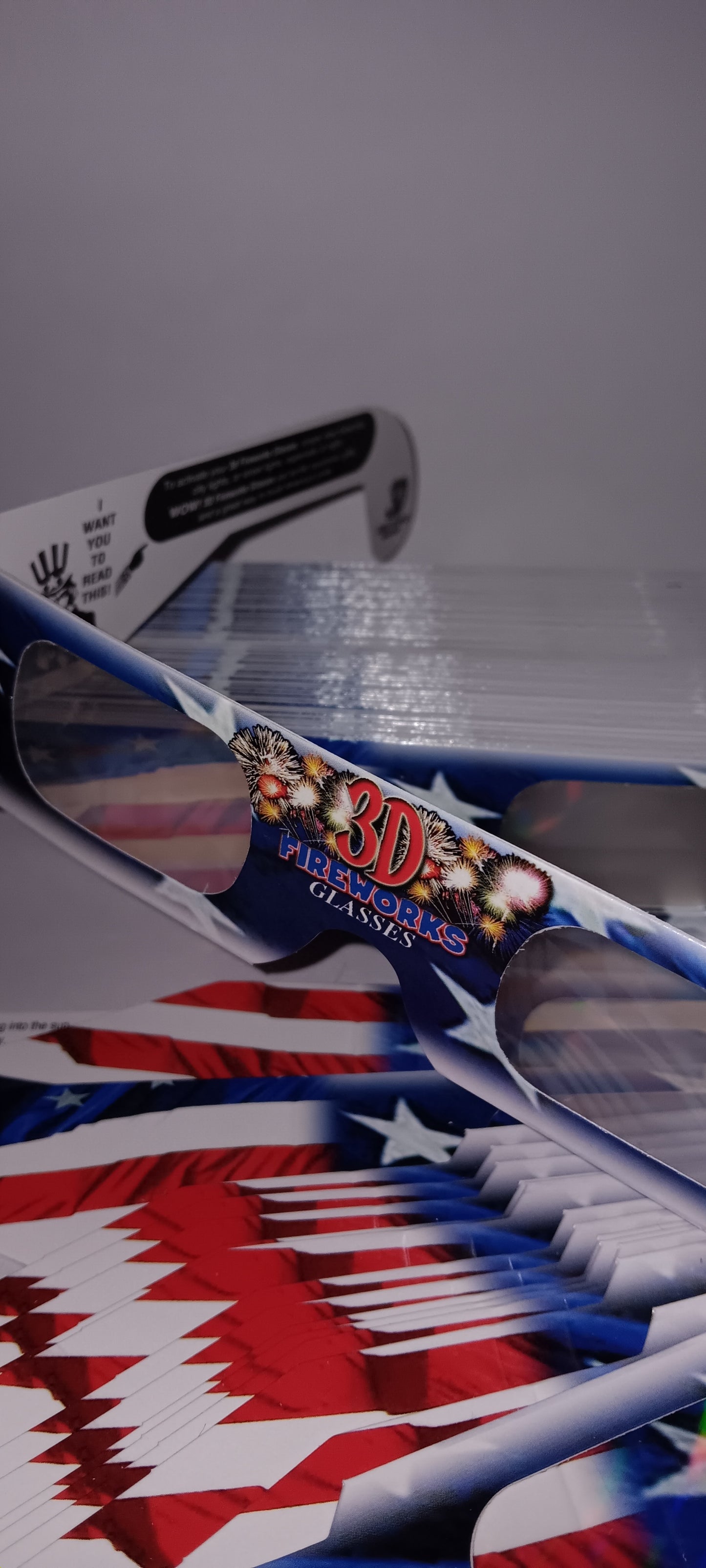 π 3D Firework Glasses (12 Pack)