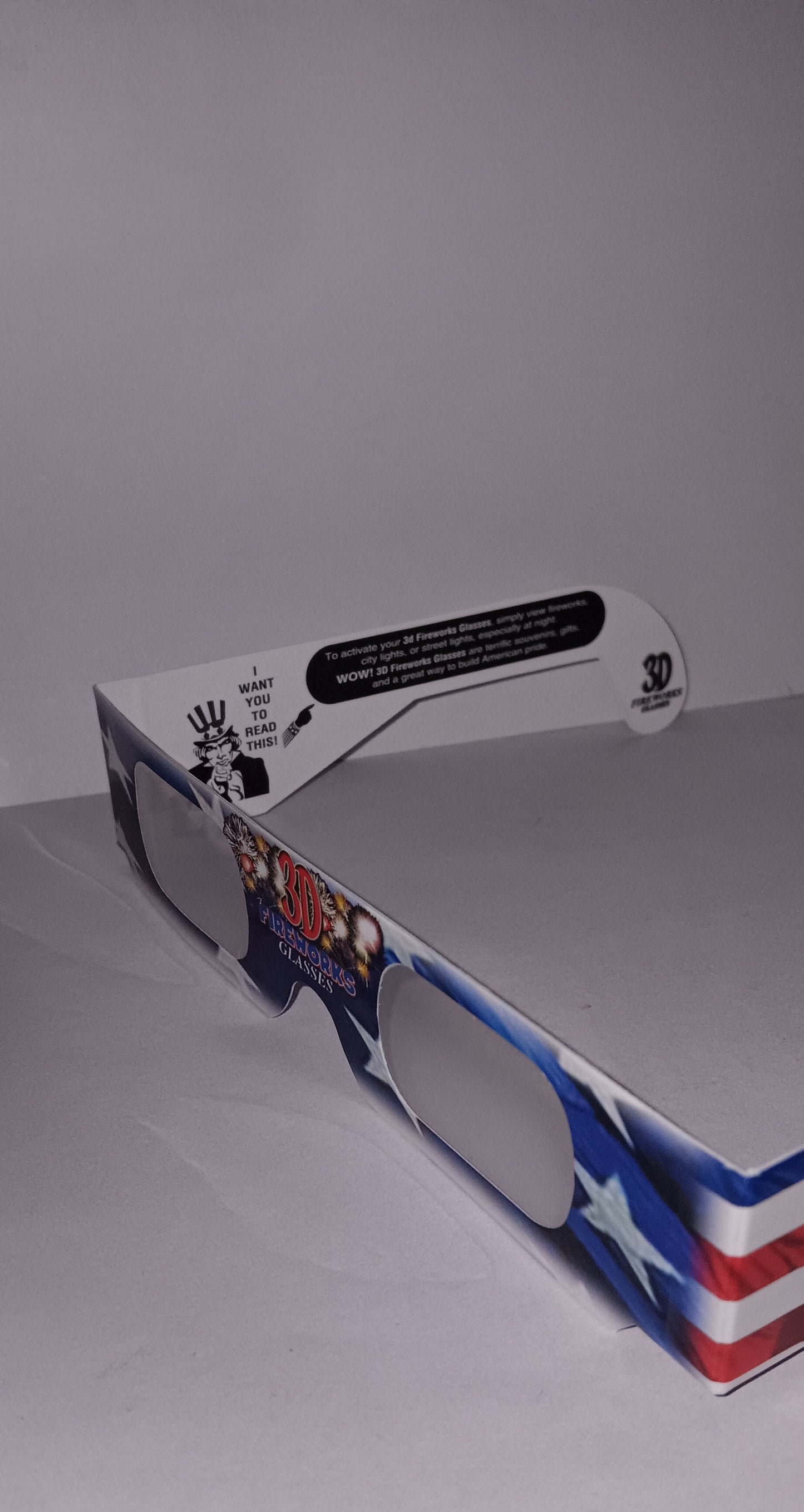 4th Of July 3D FireWorks Glasses (Pack of 6)