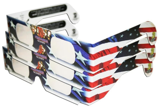 4th Of July 3D FireWork Glasses (3 Pack)